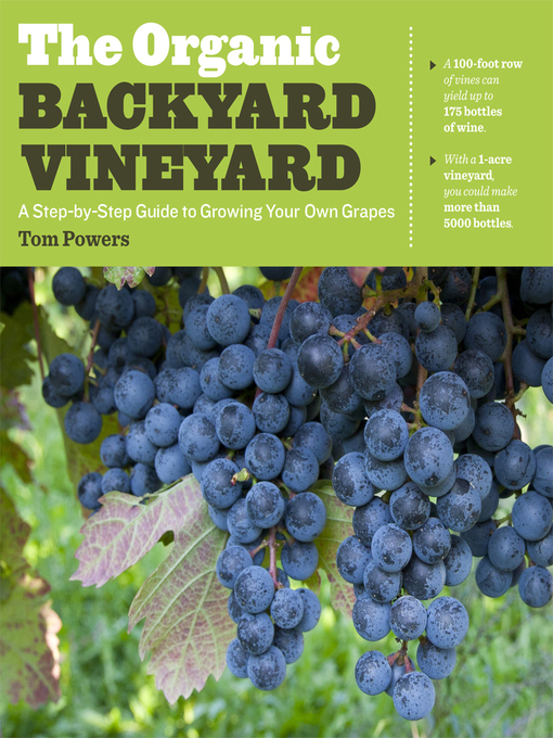 Title details for The Organic Backyard Vineyard by Tom Powers - Available
